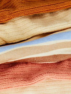 Lot De 5 Chiffons De Ménage Côtelés