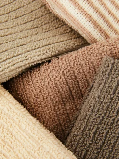 Lot De 5 Chiffons De Ménage Côtelés