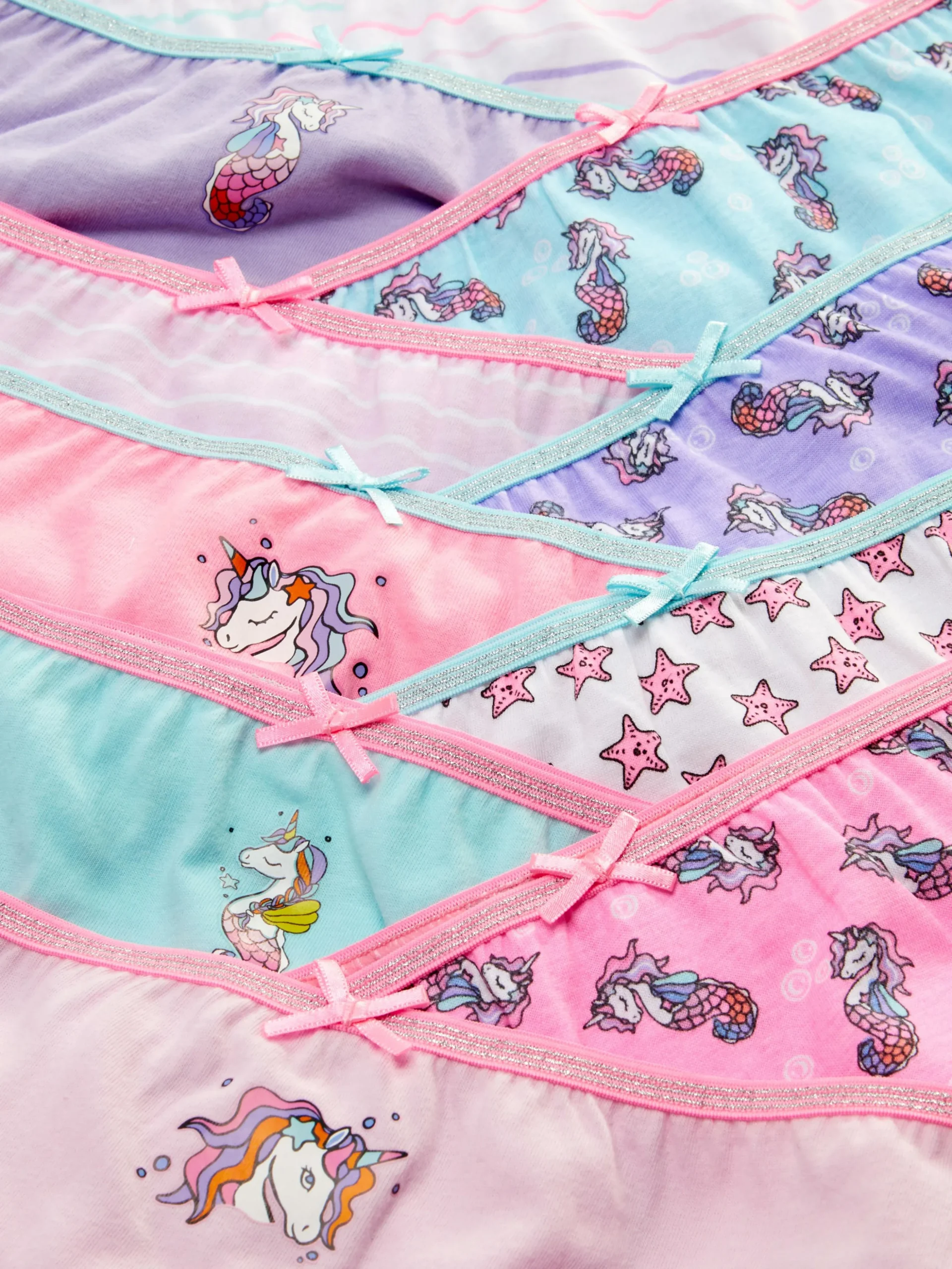 Lot De 10 Culottes à Imprimé Licorne