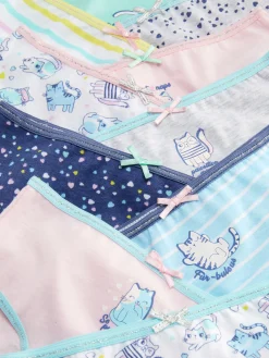 Lot De 10 Culottes à Imprimés Chat Variés