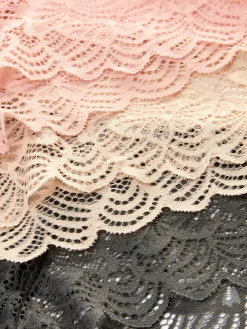 Lot De 3 Culottes Brésiliennes En Dentelle