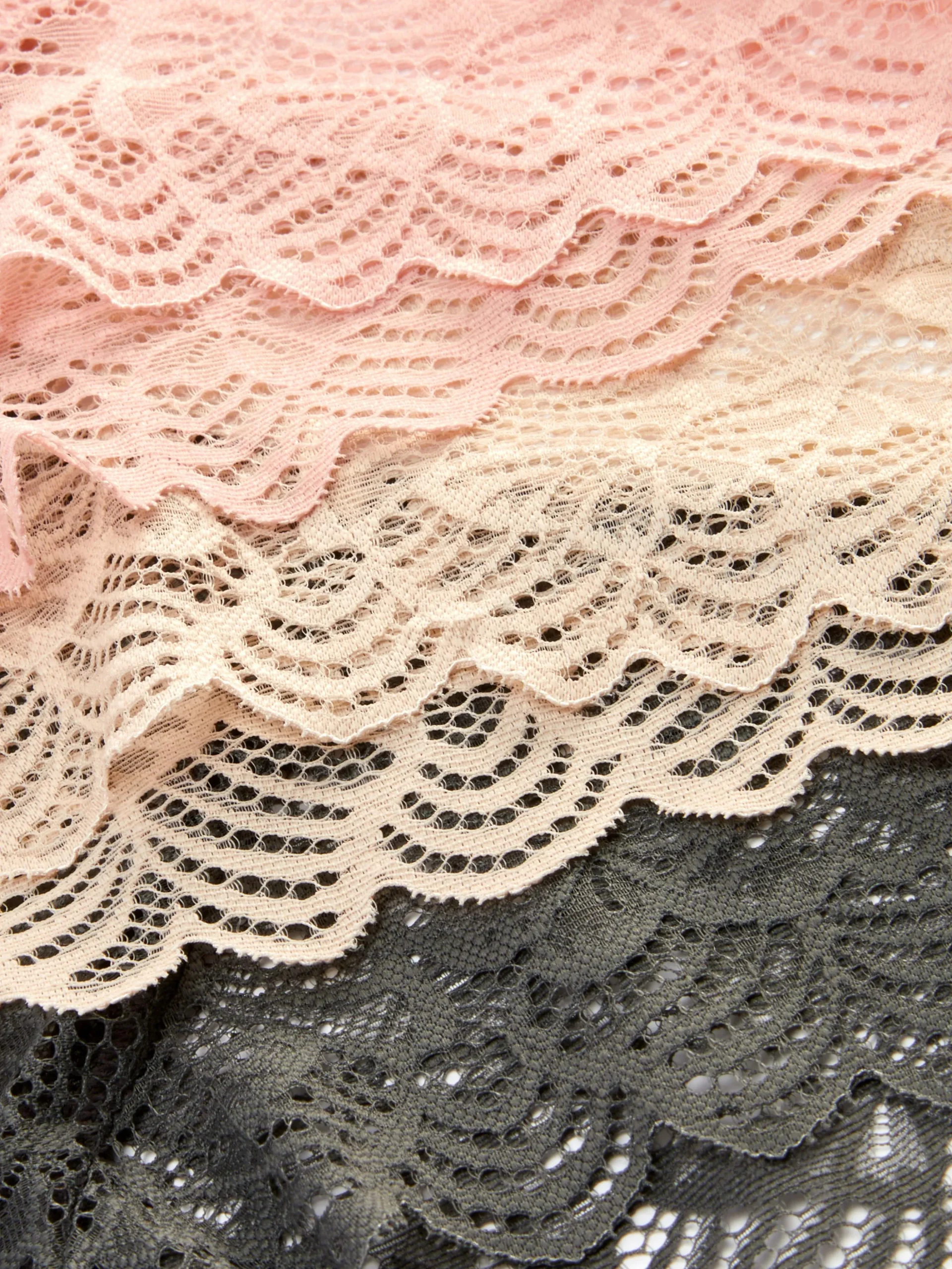 Lot De 3 Culottes Brésiliennes En Dentelle