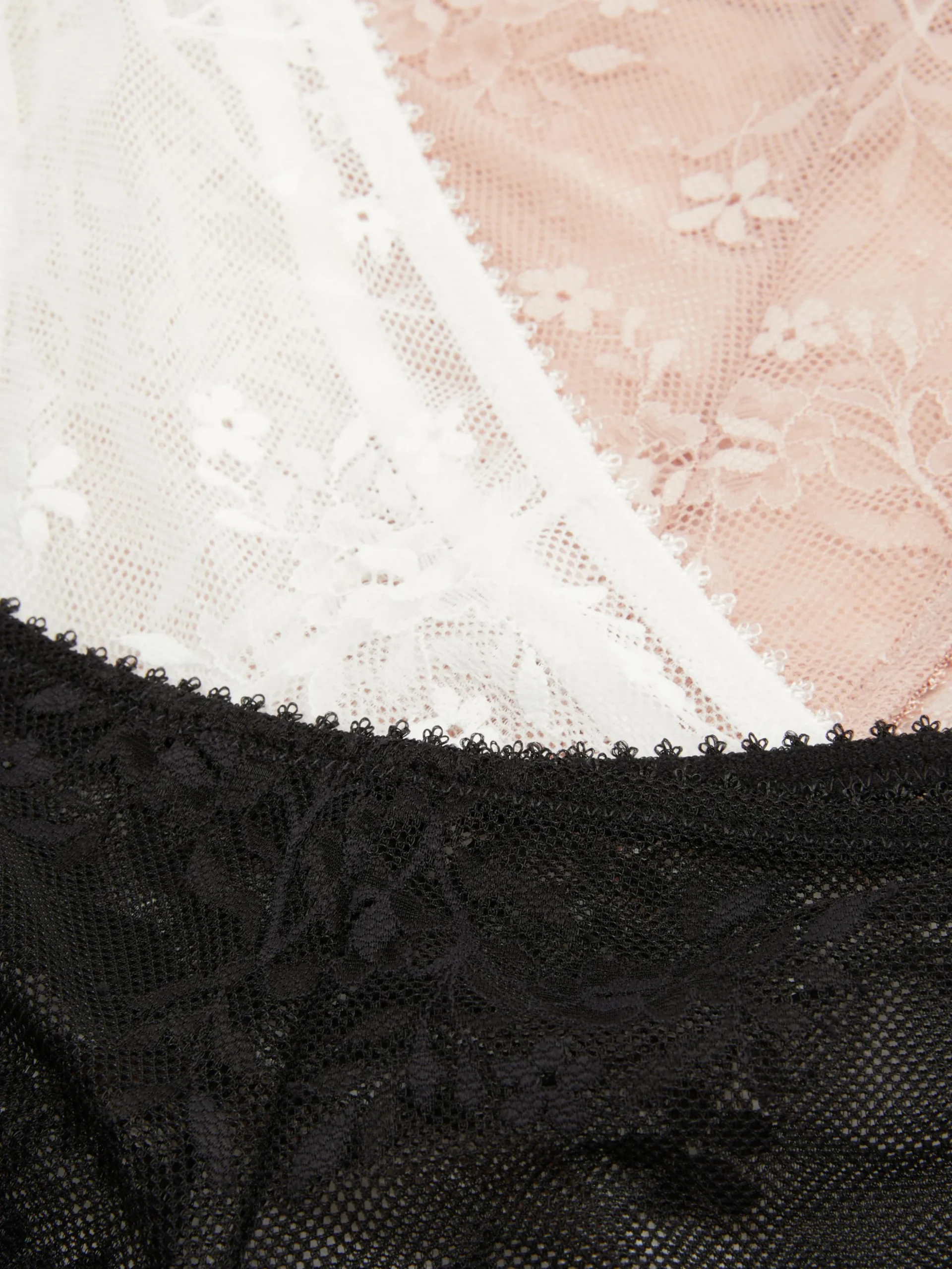 Lot De 3 Culottes En Dentelle