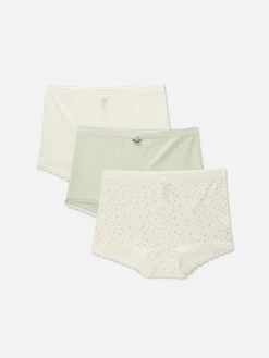 Lot De 3 Culottes Taille Haute Sans Coutures