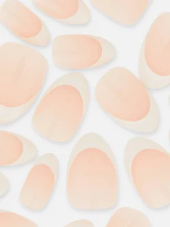 Lot De 36 Faux Ongles Glossy En Amande PS...