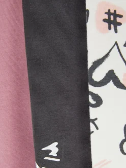 Lot De 3 Leggings à Motifs Variés