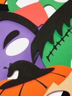 Lot De 4 Masques D'Halloween