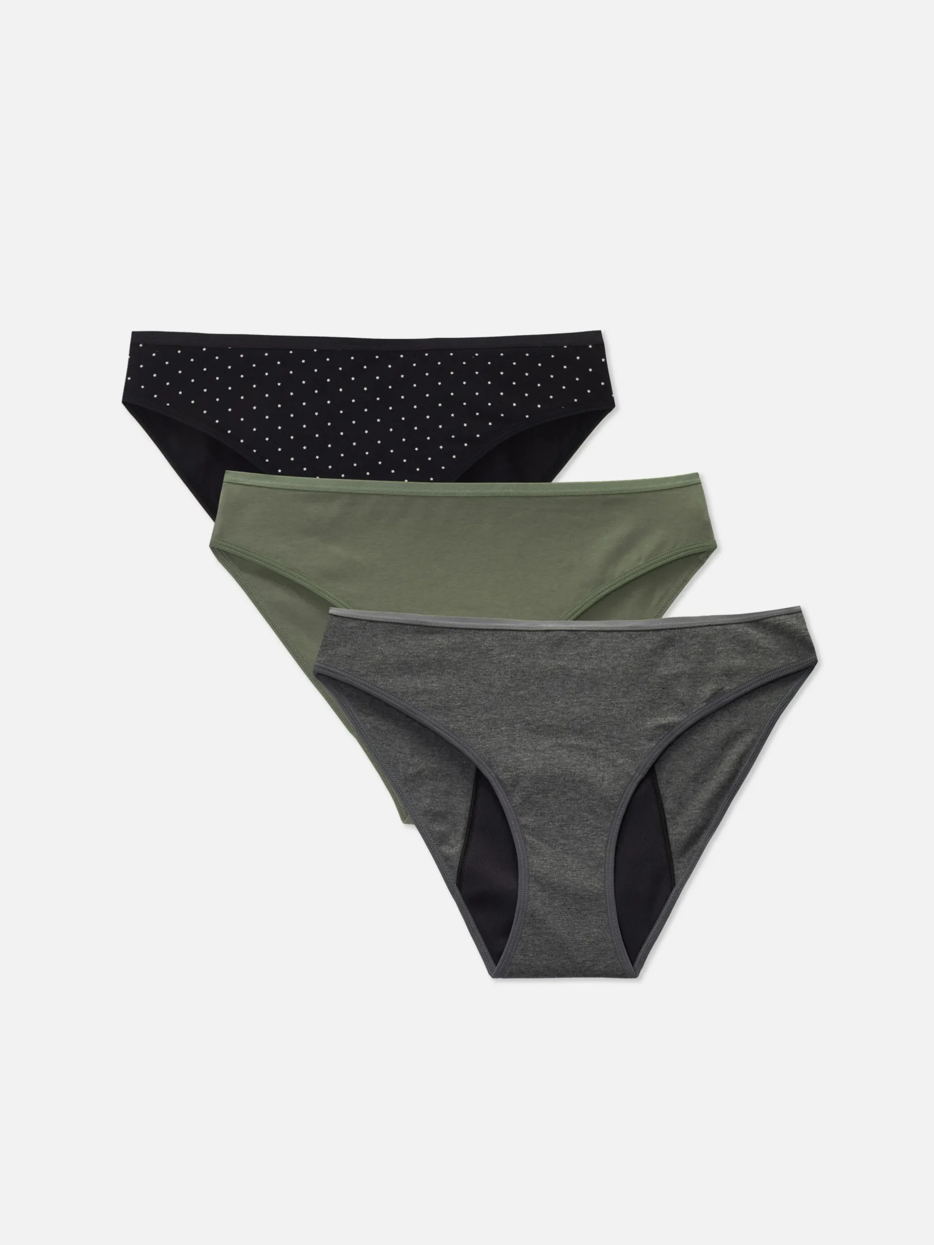 Lot De 3 Mini Culottes Menstruelles Variées