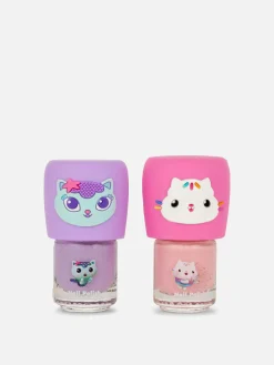 Lot De 2 Mini Vernis à Ongles Gabby Et La Maison Magique