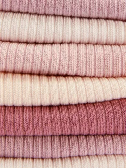 Lot De 7 Paires De Chaussettes Côtelées Pour Baskets