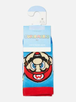 Lot De 3 Paires De Chaussettes Super Mario World