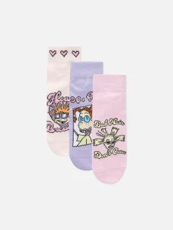 Lot De 3 Paires De Chaussettes Pour Baskets Nickelodeon