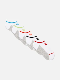 Lot De 5 Paires De Chaussettes Pour Baskets à Rayures