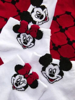 Lot De 3 Paires De Chaussettes Disney Mickey Et Minnie