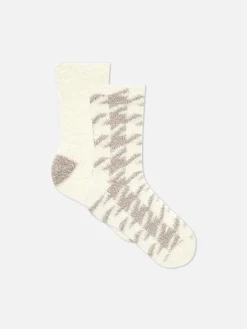 Lot De 2 Paires De Chaussettes Chaudes à Motifs