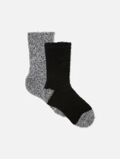 Lot De 2 Paires De Chaussettes Confortables