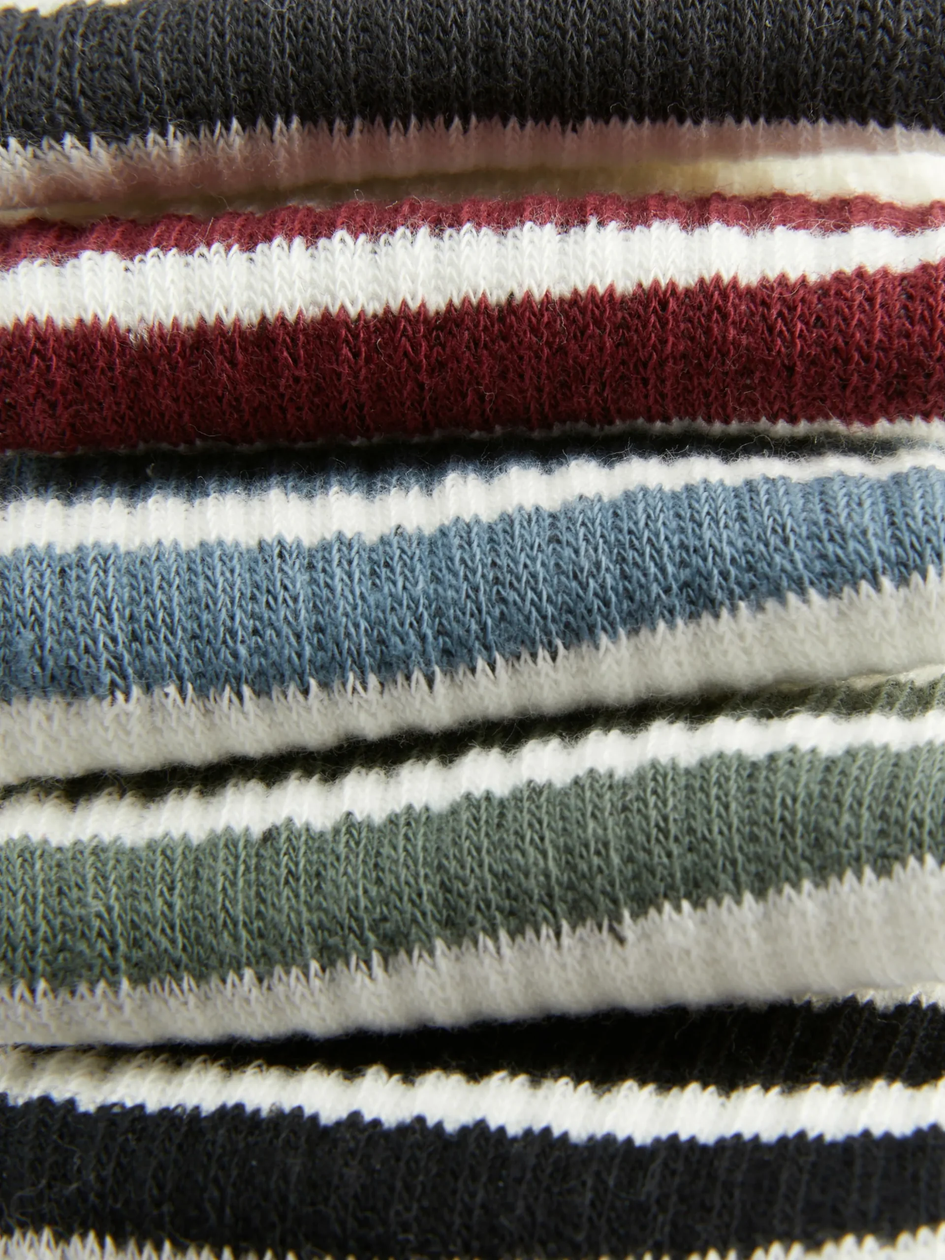 Lot De 5 Paires De Chaussettes De Sport à Rayures