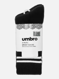 Lot De 5 Paires De Chaussettes De Sport Umbro