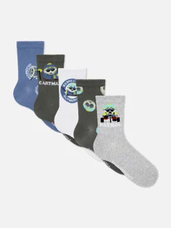 Lot De 5 Paires De Chaussettes South Park Cartman