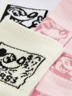 Lot De 3 Paires De Chaussettes Disney Mickey Mouse X Keith Haring