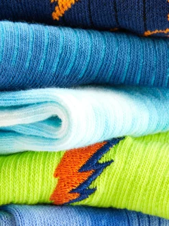 Lot De 5 Paires De Socquettes à Motifs Variés