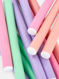 Lot De 12 Petits Bigoudis Flexibles