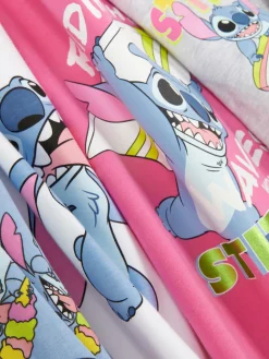 Lot De 2 Pyjamas à Manches Courtes Disney Lilo & Stitch