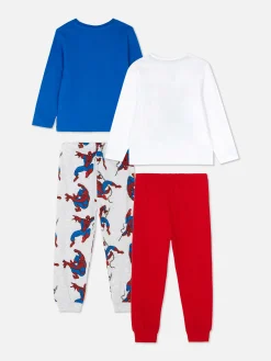 Lot De 2 Pyjamas Graphiques Marvel Spider-Man