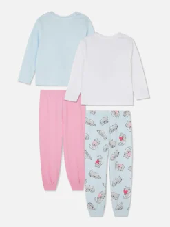 Lot De 2 Pyjamas Longs à Motif Chat