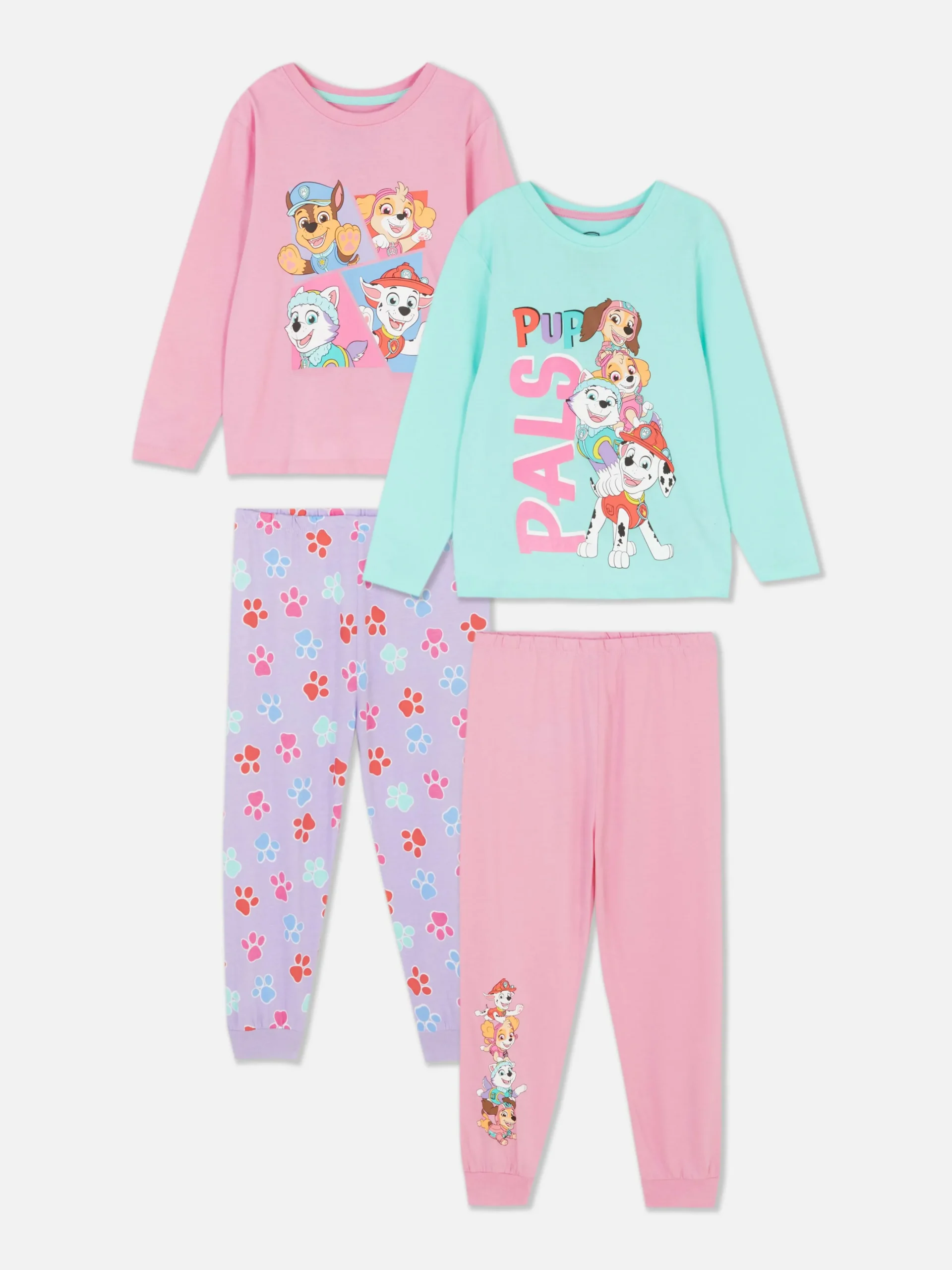 Lot De 2 Pyjamas Longs La Pat' Patrouille