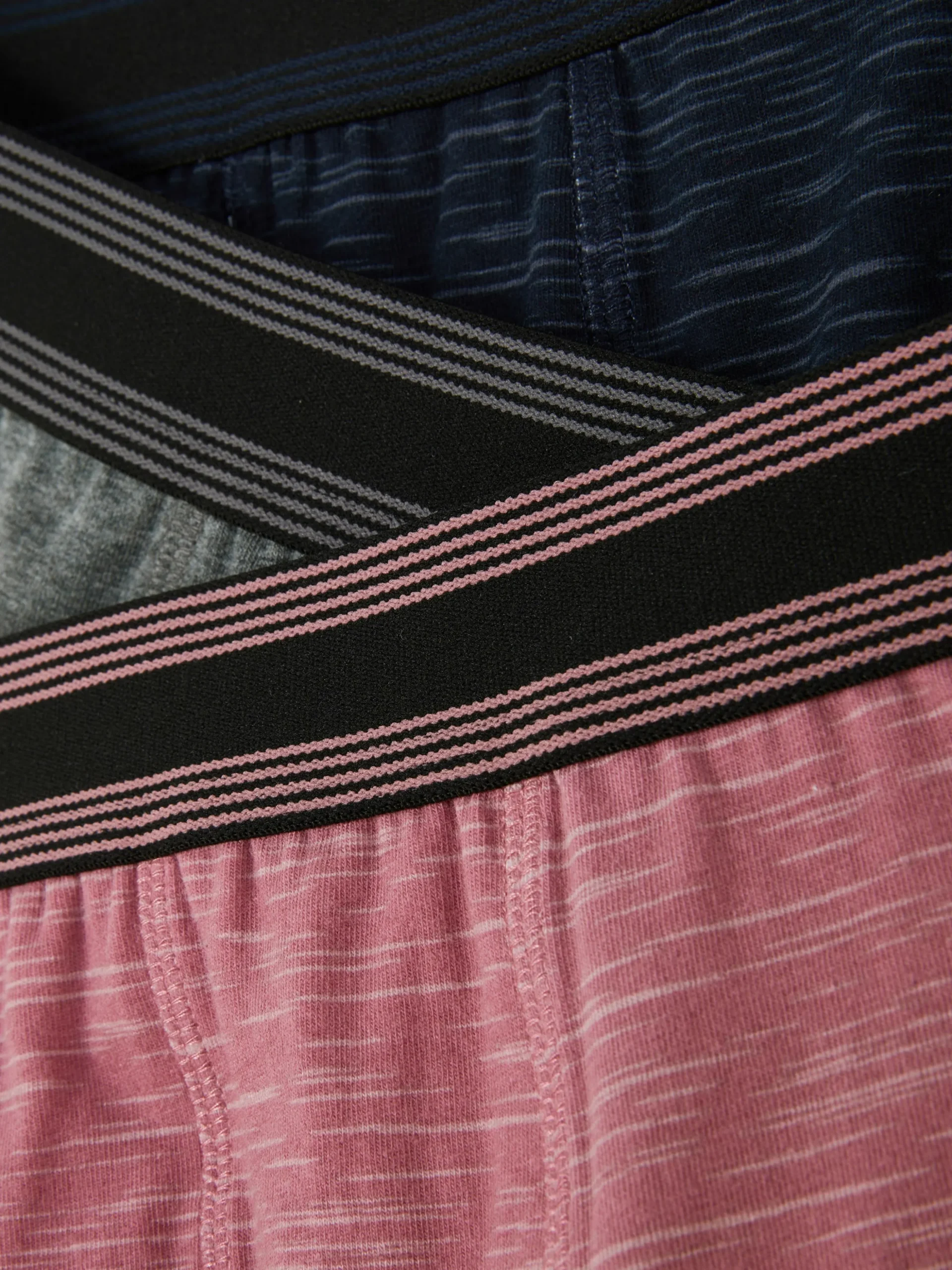 Lot De 3 Shortys Effet Chiné