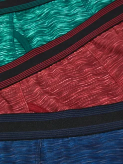 Lot De 3 Shortys Effet Chiné