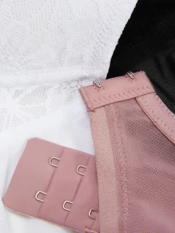 Lot De 3 Soutiens-gorge Moulés En Dentelle, D à G