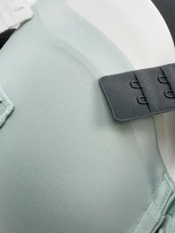 Lot De 3 Soutiens-gorge Moulés à Finitions En Satin