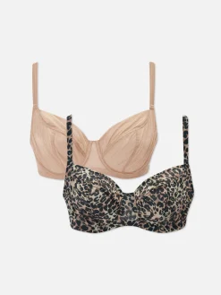 Lot De 2 Soutiens-gorge Non Rembourrés, Bonnets D à G