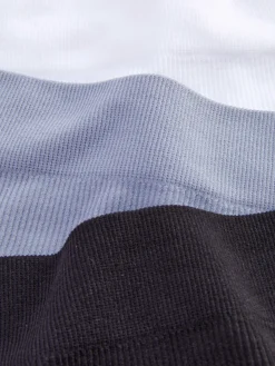 Lot De 3 Strings Côtelés Sans Couture