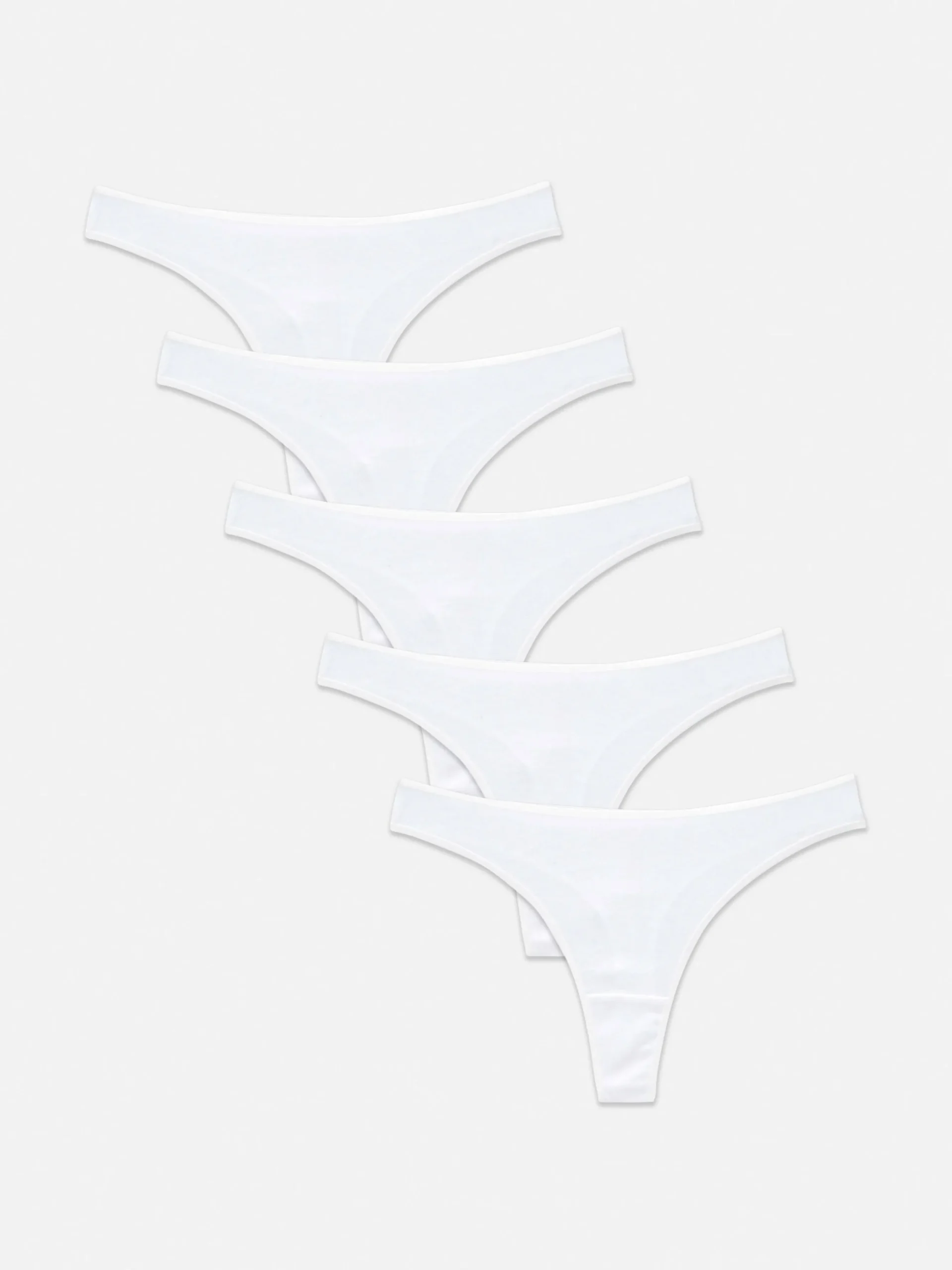 Lot De 5 Strings En Coton Essential