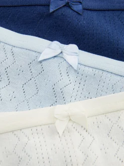 Lot De 3 Strings Texturés En Pointelle