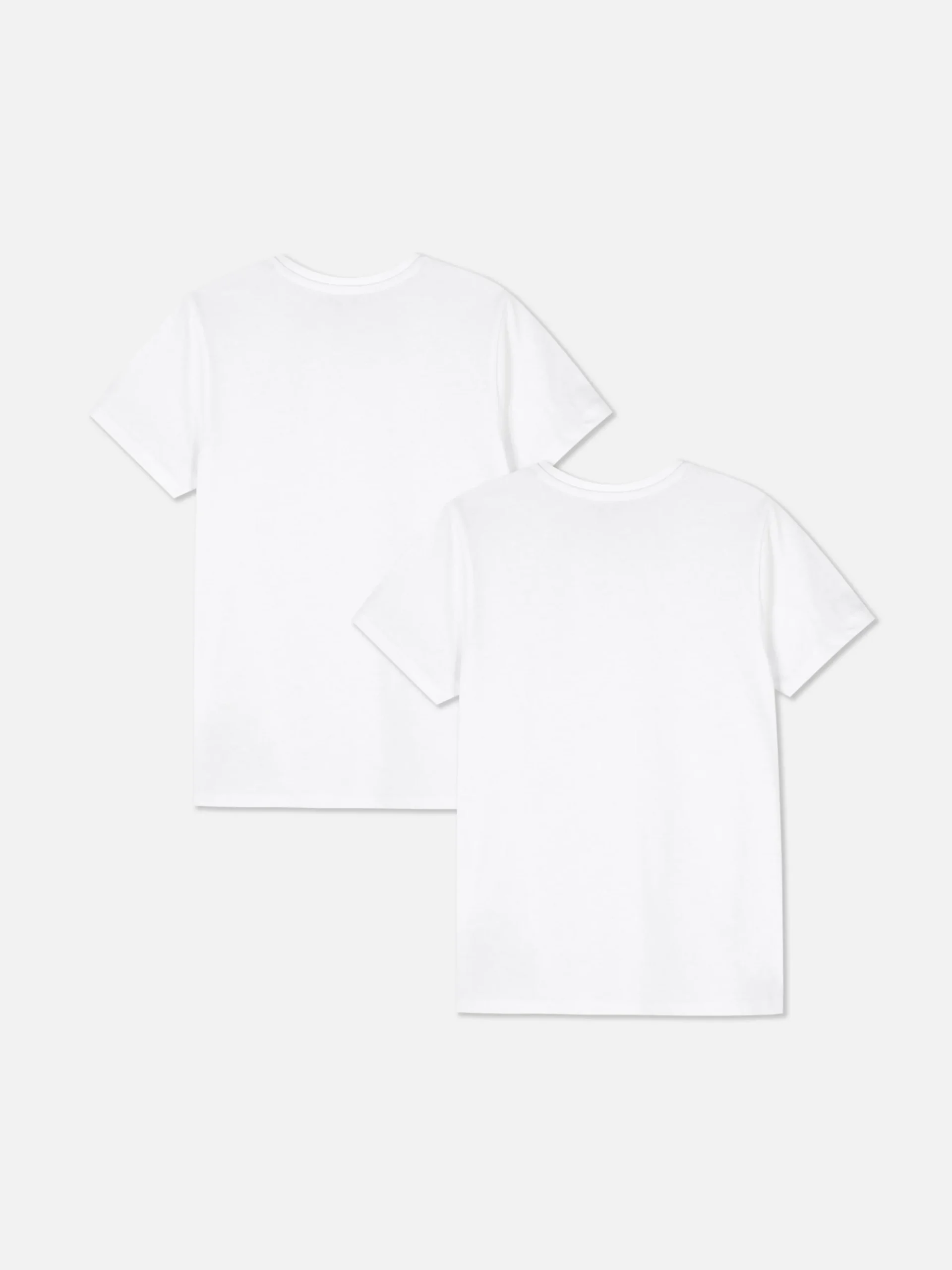 Lot De 2 T-shirts à Manches Courtes