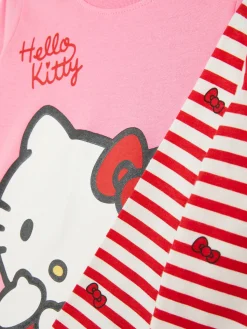 Lot De 2 T-shirts Hello Kitty à Manches Longues
