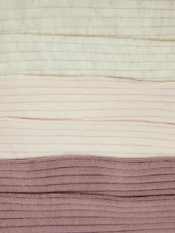 Lot De 3 collants Côtelés Variés