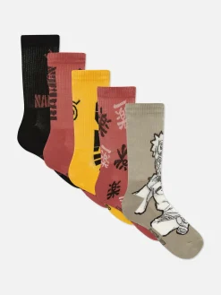 Lot De 5 paires De Socquettes Naruto
