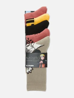 Lot De 5 paires De Socquettes Naruto