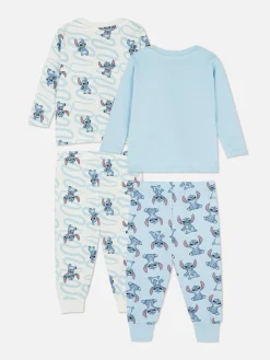 Lot De 2 pyjamas à Manches Longues Disney Lilo & Stitch