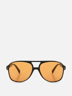 Lunettes De Soleil Rétro Pilot