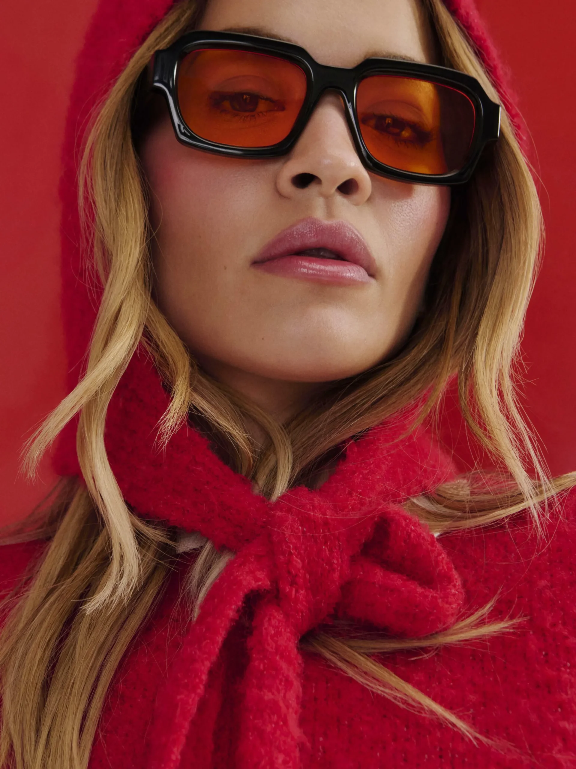 Lunettes De Soleil Teintées Rétro Rita Ora