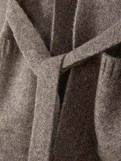 Manteau-cardigan Long Tricoté