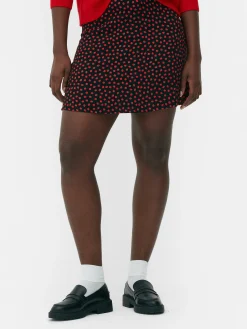 Mini-jupe à Zip Latéral