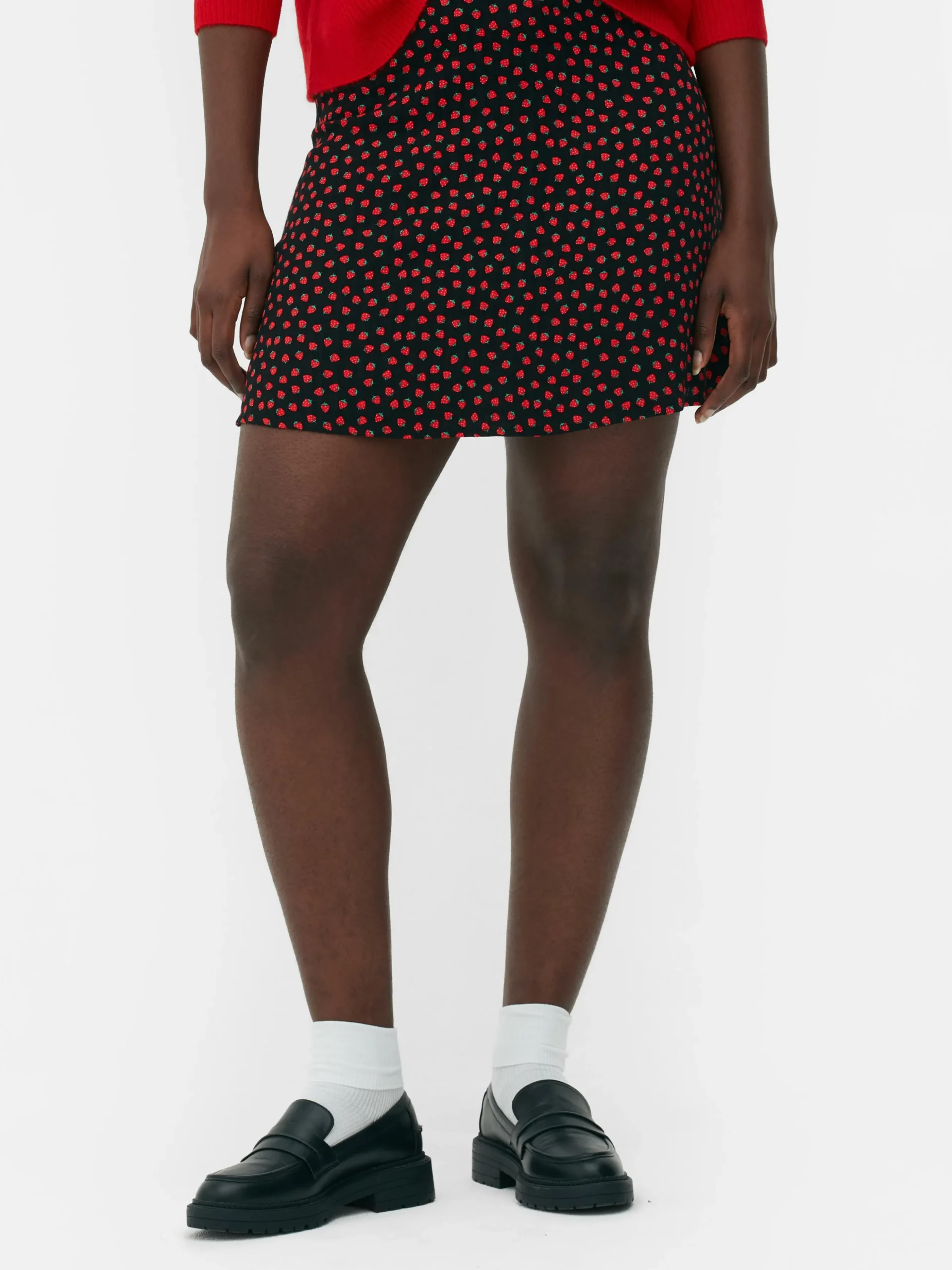 Mini-jupe à Zip Latéral