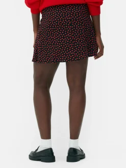 Mini-jupe à Zip Latéral